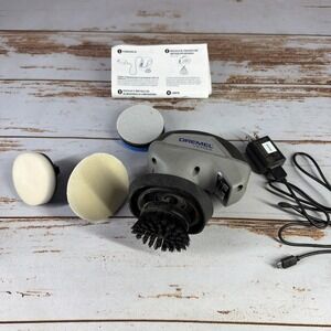 Dremel VERSA Cordless Power Scrubber Cleaning Tool Kit w/ Accessories Used